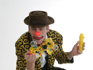 Happy Birthday - Clown Hr.bert beim Kindergeburtstag